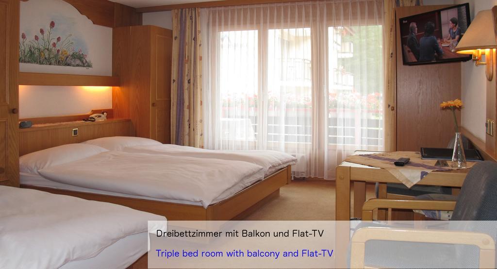 Hotel Restaurant Mattmarkblick Saas-Almagell Room photo